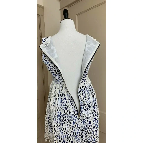 Anthropologie Wolven Dress Sz 6 Lace Overlay - Picture 11 of 12